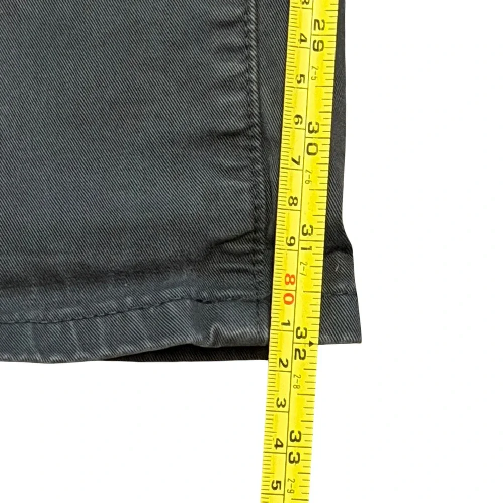 Flint and Tinder 365 Slim Fit Pants Mens 33x32 Dark Charcoal Gray Twill Chino